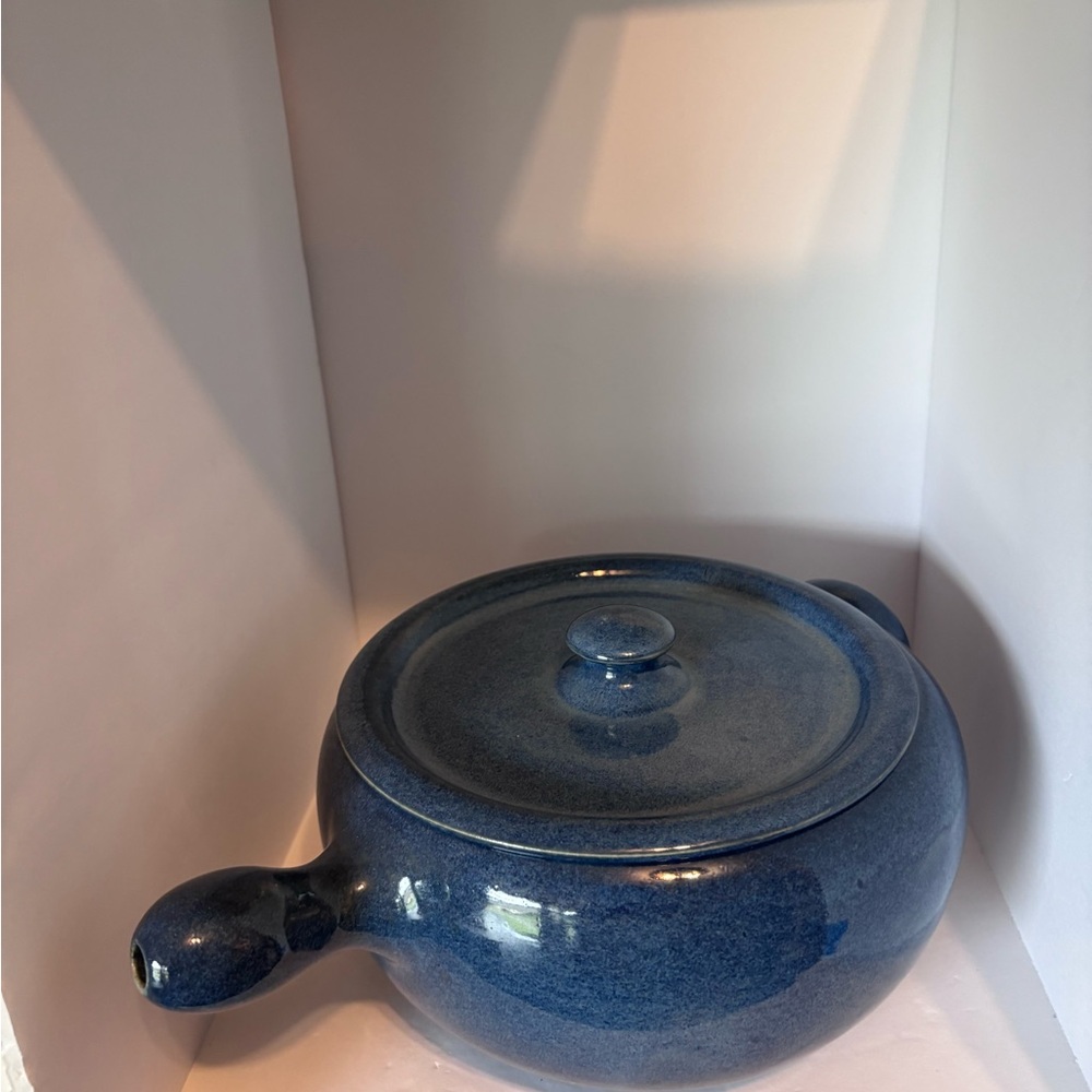 Blue Ceramic Casserole Dish